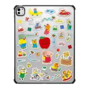 iPad Pro 13-inch (M4) iPad Impact Case Richard Scarry Busy World Sticker Tablet Case