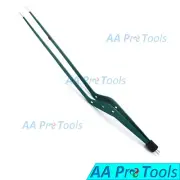 AAPRO Bayonet Bipolar Forcep 12" NATURAL Green Electrosurgical Instrument EL-048