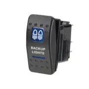 Back Up Reverse Light Rocker Switch - Carling Style, Illuminated, Sealed 4x4 4WD