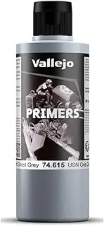 Vallejo 74615 Surface Primer Color USN Light Ghost Grey 200 ml