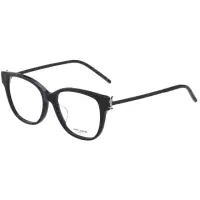 在飛比找momo購物網優惠-【YSL】光學眼鏡 SLM480BF(黑色)