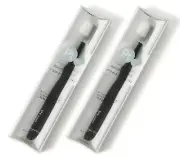 Platinum Nano Toothbrush manmou With Head Cap Black ×2 Set Made in Japan PT nano