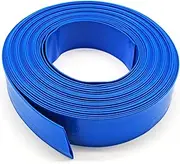 Blue PVC Layflat Discharge Hose - 32mm / 1 1/4" ID - 30 Metre Length