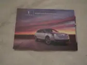 2010 LINCOLN MKT MKS MKZ INTRODUCTION PRESS KIT BROCHURE BOOK WITH CD-ROM