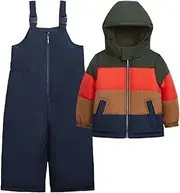 [OshKosh B’gosh] Baby Boys Ski Jacket and Snowbib Snowsuit Set