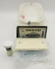 Shure MX202WP/C MX202 Microflex Cardioid Overhead Microphone 4" Gooseneck