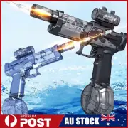 Electric Water Guns Ultimate Battle Blaster With Realistic Gun Muzzle Flame