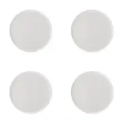 4x Maxwell & Williams Fine Bone China 26.5cm Cashmere High Rim Coupe Plate White