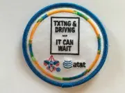 AT&T Txtng & Driving - It Can Wait pocket patch