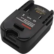 Adapter For Dewalt/For Makita/For Bosch/For Milwaukee 18V Li-ion Battery Adapter Converter Compatible with to AEG RIDGID 18V Battery R840083 (For bosch battery to AEG Tool)
