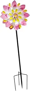 MYCENSE Wind Spinner Portable Creative Garden Windmill Stake for Lawn Outside Yard