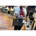 二手 LV- LOUIS VUITTON FLEUR TOTE 老花鎖頭包單肩斜挎包手提女包M43550