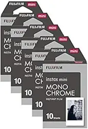 Fujifilm Instax Mini Monochrome Instant Photo Film 50 Pack