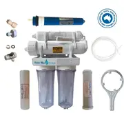 75GPD Reverse Osmosis Marine Tank Water Filter RO DI Filters + RODI PRO-4-D BOTH