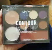 New NYX Makeup Eye & Face Sculpting Palette Contour Intuitive CIP04 Jewel Queen