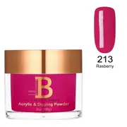 Billionaire SNS Gelish Dip Dipping Acrylic Nail Powder 213 Rasberry 56g