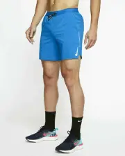 Nike Flex Dri-Fit Stride Men's Brief-Lined Running Shorts Pacific Blue AJ7777