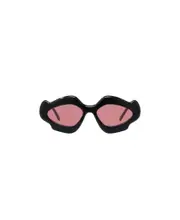 Loewe X Paula's Ibiza Cat Eye Frame Sunglasses One size,52 Shiny black/purple