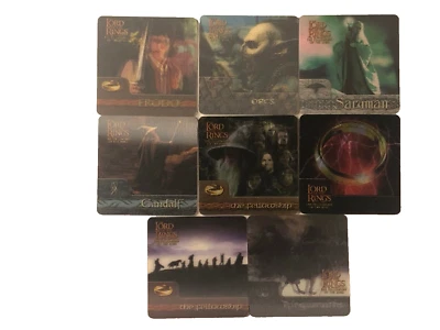 2002 Artbox Lord of the Rings The Fellowship of the Ring Promo Set Ci1-Ci2 P1-P6