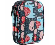 Crochet Hook Storage Case - Empty - For Interchangeable Circular Needles And Ergonomic Crochet Hooks - Crochet Hook Storage Bag