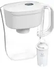 Brita 6 Cup Denali Water Filter Pitcher w/ Brita Standard Filter - White