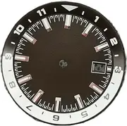 36.5MM C3 Luminous Watchment Streel Watch Dial Replacement Parts for Seiko (NH35 NH35A)