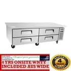 Atosa Chef Base Fridge - 4 Drawers 1840mm MGF8453