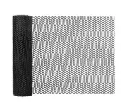 5 Meters Gutter Guard Leaf Mesh Black Plastic Cover Fence Home Garden (W80cm)