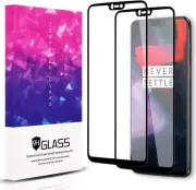 [2 Packs] OnePlus 6 Screen Protector,Tuopuna 2.5D Full Coverage 9H Hardness Tem