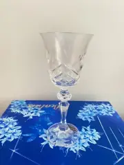 6 Vintage Bohemia Crystal Sherry Glasses. Czechoslovakia 90ml