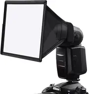 KICHOUSE Portable 33x20cm Softbox Flash Diffuser Camera Lighting Accessory Reduction