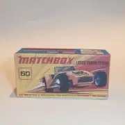 Matchbox Lesney Superfast 60 d Lotus Super Seven I Style Repro Box