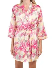 NWT CYNTHIA ROWLEY Tropical Printed Robe. Large.