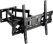 32-80 inch TV Wall Mount,Yakiter Full Motion Heavy Duty Articulating Arm Long Extension,Swivel and Tilt TV Mount with Rugged Arm Bracket, Universal TV Stand Holds Up to 40kg,VESA 600x400mm