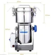 600g Electric Home Herb Grinder Coffee Beans Grain Milling Powder Machine Ts