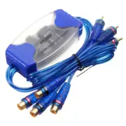 4-Channel Rca Audio Noise Suppressor Ground Loop Isolator Car Stereo 50W J1P4P4