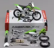 Maisto 1:12 Scale Motorcycles Diecast Model Kawasaki KXF 450 Assembly Kit