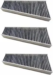 MEXWLOP Cabin Air Filter, for, A4 B8 Q5 8R A5 8T 8F S5 External Air Conditioning Filter Core Alone Grid OEM 8KD819439 8KD819441 Car Cabin Air Filter(Orange)