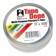 Hercules Thread Sealant Tape,1/2" W,White 15124 Hercules 15124 032628151246 PTFE