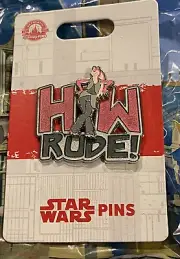 Disney Star Wars Jar Jar Binks How Rude Pin New OE Pin