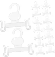 Cabilock 100Pcs Shoe Drying Shelf Hangers for Retail Display Comfortable Hooks Space Saving Design for Sandals and Slippers for Supermarkets and Malls