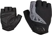 [Ziener] Men's Claass Cycling/Mountain Bike/Cycling Gloves, Short Finger, Breathable/Cushioning, Grey Melange, 9