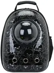 Cat Dog Breathable Pet Carrier Bag Outdoor Travel Transparent Space Backpack - Perfect for Outdoor Adventures & Vet Visits