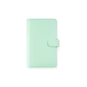 Filofax Saffiano Personal Compact Organiser Task/Planner Faux Leather Neo Mint
