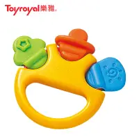 在飛比找momo購物網優惠-【Toyroyal 樂雅】奶嘴搖鈴