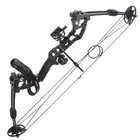 Bow 30-55 Lbs with Sight Brush Stabilizer D-Ring Wrist Ropes and Release Aid