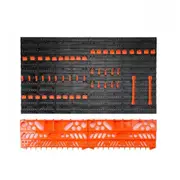Wall Mounted Storage Tool Rack For Wrench Spanner Scewdriver - 52pcs