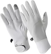 [ONQendDv] Warm Gloves for Women, Polyester Mittens with Touch Screen Fingers Adjustable Gloves Warm Lining Glove for Driving Hiking Bike Cycling Running