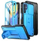 Poetic Case For Galaxy A15 5G with Kickstand Built-in Screen Slide Camera Cover