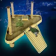 Xixibuy Basking Platform for Aquatic Turtles - Floating Dock for Turtle Lovers (Size: M)